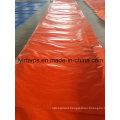 China Plastic Orange Tarpaulin Cover, PE Tarp Roll